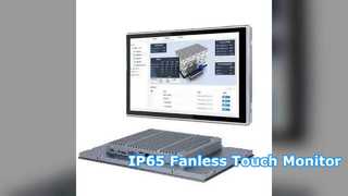 10.1 Inch Industrial Touch Monitor IP65 Fanless